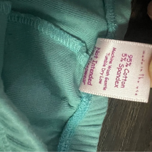 Giggle moon polka dot ruffle pant leggings baby infant size 9 months - Picture 5 of 6